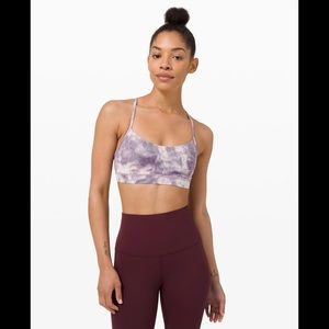 Lululemon Flow Y Bra Nulu Diamond Dye Size 10